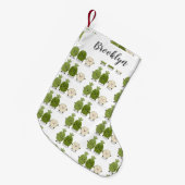 Cute pineapple guava feijoa cartoon kleine kerstsok (Voorkant (Hangend))