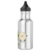 Cute pineapple guava feijoa cartoon waterfles (Rechts)