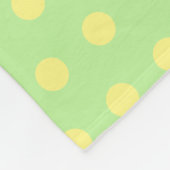 Cute pineapple guava feijoa grappige cartoon fleece deken (Hoek)