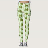 Cute pineapple guava feijoa grappige cartoon leggings (Voorkant)
