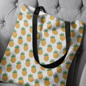 Cute Pineapple Pattern | Moderne vruchtbaarheid IV Tote Bag