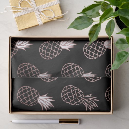 Cute Pineapple Pattern Tissuepapier (Geschenk)