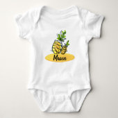 Cute pineapple personage romper (Voorkant)