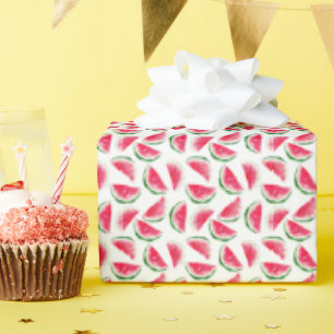 Cute Pineapple & Watermelon Pattern Cadeaupapier