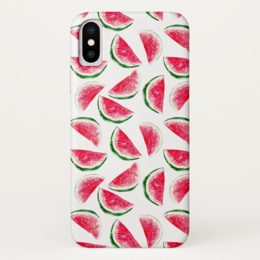 Cute Pineapple & Watermelon Pattern Case-Mate iPhone Case (Achterkant)