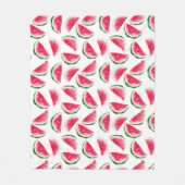 Cute Pineapple & Watermelon Pattern Fleece Deken (Voorkant)