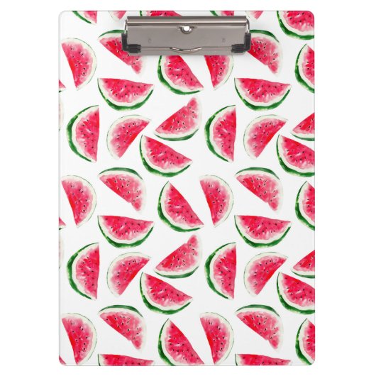 Cute Pineapple & Watermelon Pattern Klembord (Voorkant)
