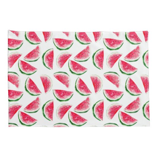 Cute Pineapple & Watermelon Pattern Kussensloop (Achterkant-Rechts)