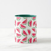 Cute Pineapple & Watermelon Pattern Mok (Midden)