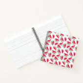Cute Pineapple & Watermelon Pattern Notitieboek (Binnen)