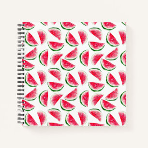 Cute Pineapple & Watermelon Pattern Notitieboek