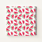 Cute Pineapple & Watermelon Pattern Notitieboek (Achterkant)