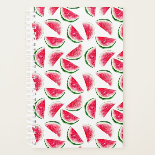 Cute Pineapple & Watermelon Pattern Planner (Voorkant)