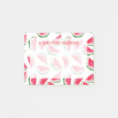 Cute Pineapple & Watermelon Pattern Post-it® Notes (Voorkant)