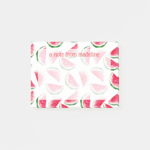 Cute Pineapple & Watermelon Pattern Post-it® Notes