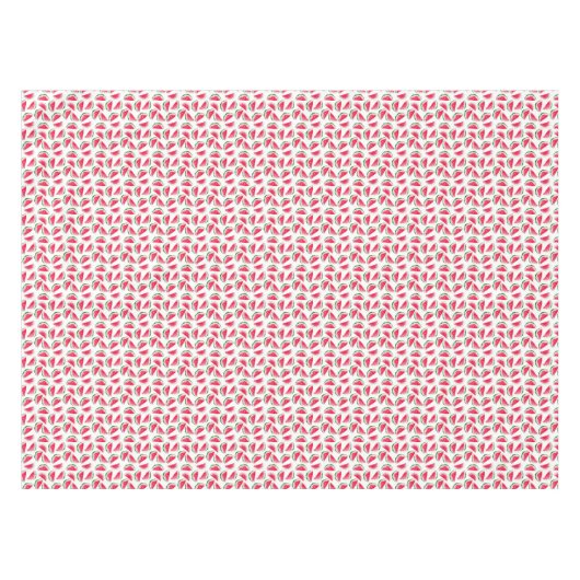 Cute Pineapple & Watermelon Pattern Tafelkleed (Voorkant (Horizontaal))
