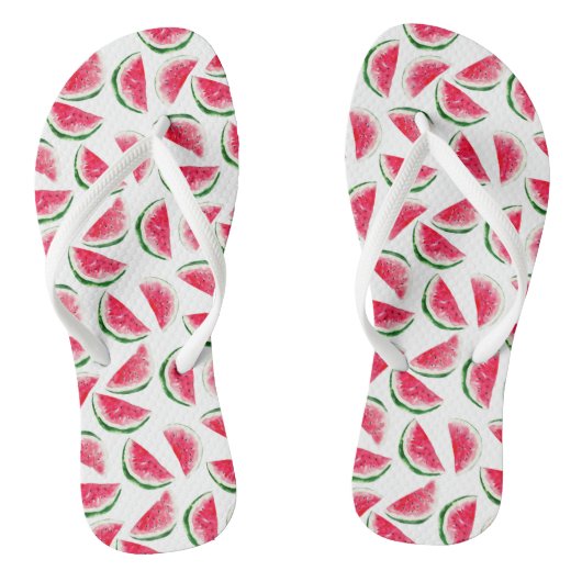 Cute Pineapple & Watermelon Pattern Teenslippers (Voetbed)