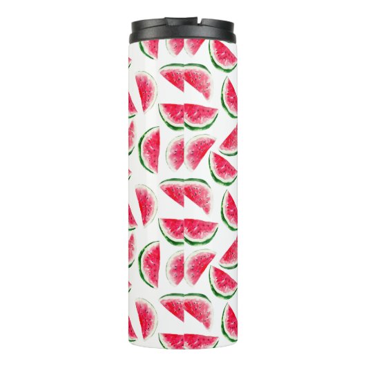 Cute Pineapple & Watermelon Pattern Thermosbeker (Achterkant)