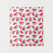 Cute Pineapple & Watermelon Pattern Wandkleed (Voorkant)