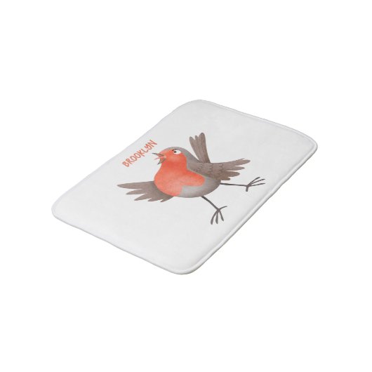 Cute-pingle cartoon badmat (Gekanteld)