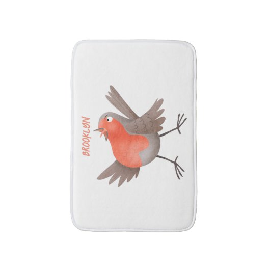 Cute-pingle cartoon badmat (Voorkant Verticaal)