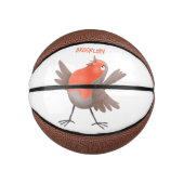 Cute-pingle cartoon basketbal (Voorkant)