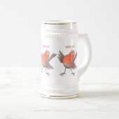 Cute-pingle cartoon bierpul (Voorkant rechts)