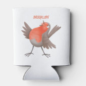 Cute-pingle cartoon blikjeskoeler (Achterkant)