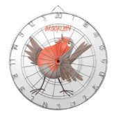 Cute-pingle cartoon dartbord (Voorkant)