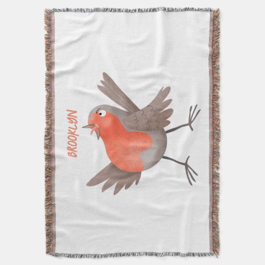 Cute-pingle cartoon deken (Voorkant Verticaal)