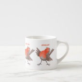 Cute-pingle cartoon espresso kop (Rechts)