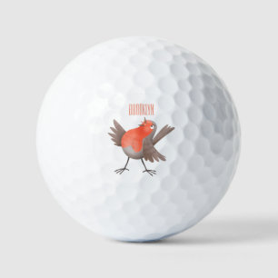 Cute-pingle cartoon golfballen