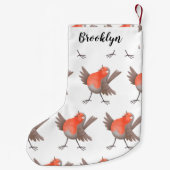 Cute-pingle cartoon kleine kerstsok (Achterkant)