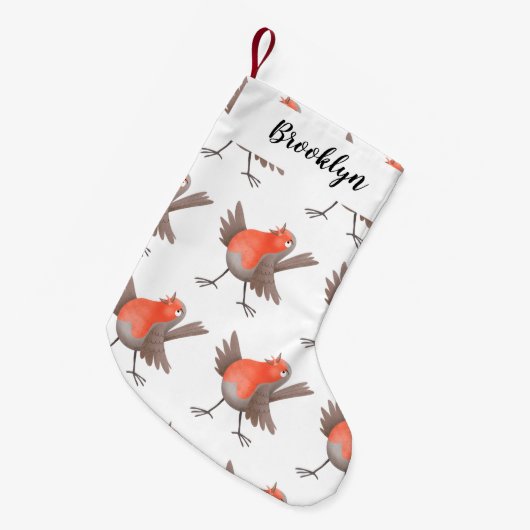 Cute-pingle cartoon kleine kerstsok (Voorkant (Hangend))