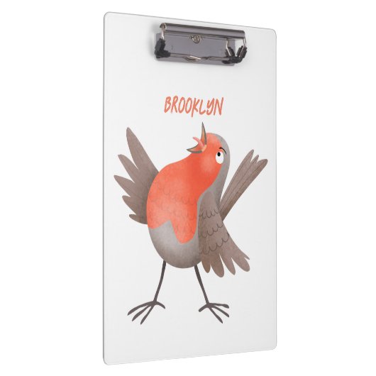 Cute-pingle cartoon klembord (Rechts)