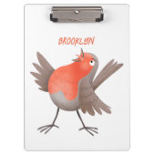 Cute-pingle cartoon klembord (Voorkant)