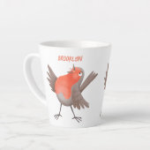 Cute-pingle cartoon latte mok (Linkerhoek)