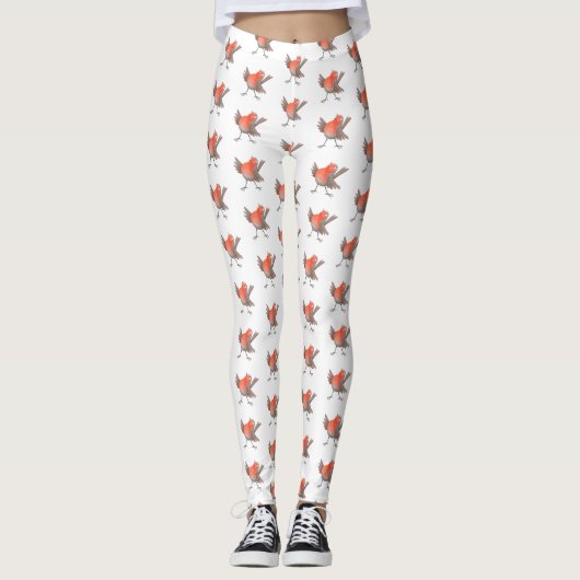 Cute-pingle cartoon leggings (Voorkant)