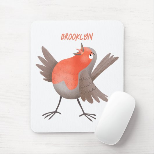 Cute-pingle cartoon muismat (Met muis)