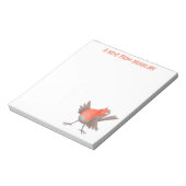 Cute-pingle cartoon notitieblok (Linkerzijde)