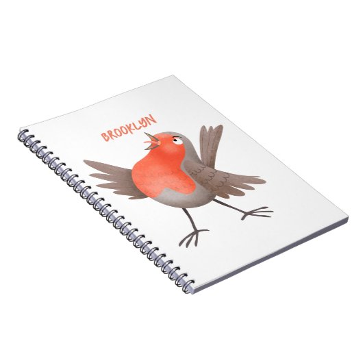 Cute-pingle cartoon notitieboek (Rechterzijde)