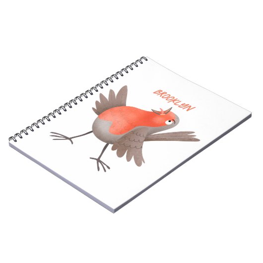 Cute-pingle cartoon notitieboek (Linkerzijde)