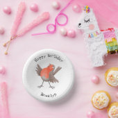 Cute-pingle cartoon papieren kommen (Feest)