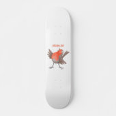 Cute-pingle cartoon persoonlijk skateboard (Voorkant)