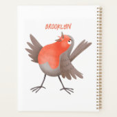 Cute-pingle cartoon planner (Achterkant)