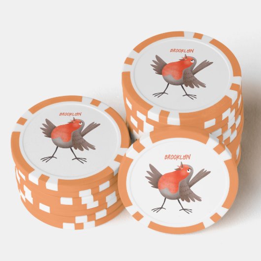 Cute-pingle cartoon poker chips (Opstapeling)