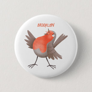Cute-pingle cartoon ronde button 5,7 cm