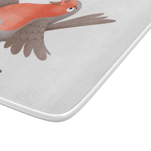 Cute-pingle cartoon snijplank (Hoek)