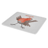 Cute-pingle cartoon snijplank (Hoek)