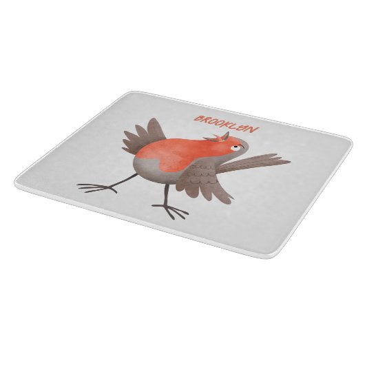 Cute-pingle cartoon snijplank (Hoek)